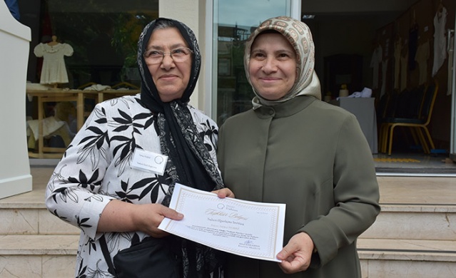 "İlmek İlmek Gelenek Trabzon Fanilası" sergisi açıldı. 23 Haziran 2022 15