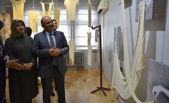 "İlmek İlmek Gelenek Trabzon Fanilası" sergisi açıldı. 23 Haziran 2022 7