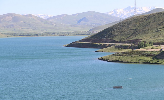 Bayburt'taki Demirözü Barajı tam doluluğa ulaştı. Foto Haber 10