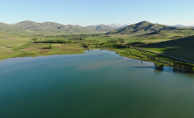 Bayburt'taki Demirözü Barajı tam doluluğa ulaştı. Foto Haber 8