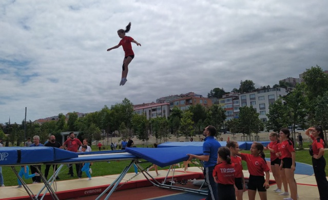 Trabzon'da "Yaza Hareketli Giriyoruz" temalı açılış töreni!. Foto Haber 17
