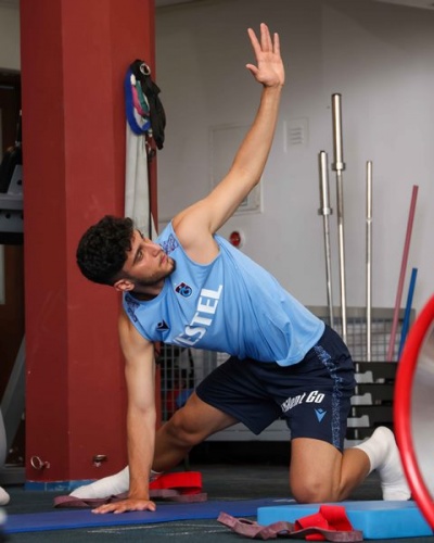 Trabzonspor’da Denswil imza sonrası kampa katıldı. Foto Haber 6