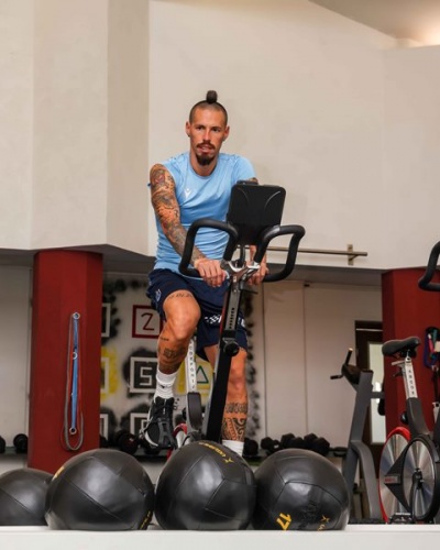 Trabzonspor’da Denswil imza sonrası kampa katıldı. Foto Haber 9