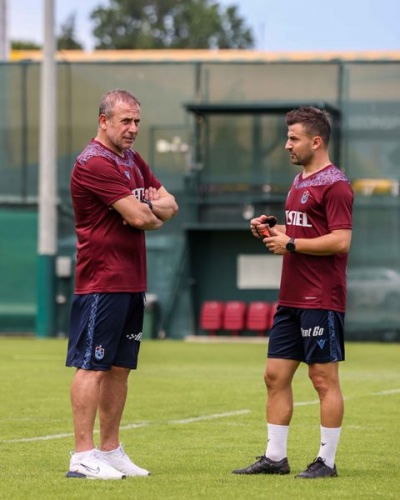 Trabzonspor’da Denswil imza sonrası kampa katıldı. Foto Haber 32