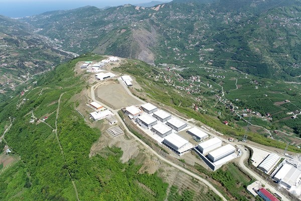 Trabzon'da dağı tıraşlayıp, zirveye OSB kurdular.Foto Haber 3