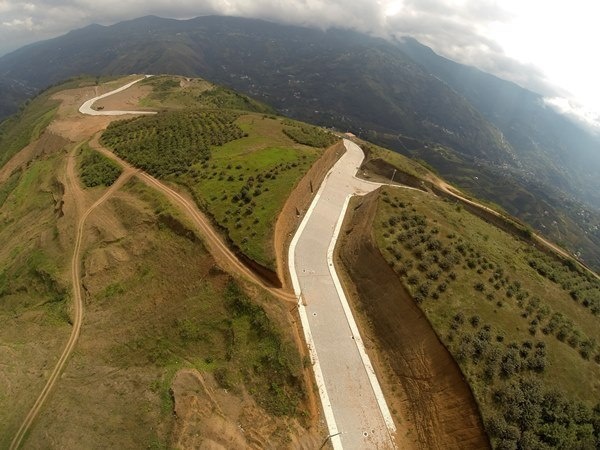 Trabzon'da dağı tıraşlayıp, zirveye OSB kurdular.Foto Haber 4