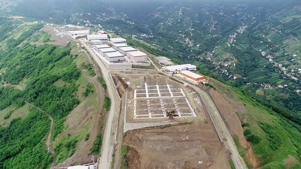 Trabzon'da dağı tıraşlayıp, zirveye OSB kurdular.Foto Haber 9