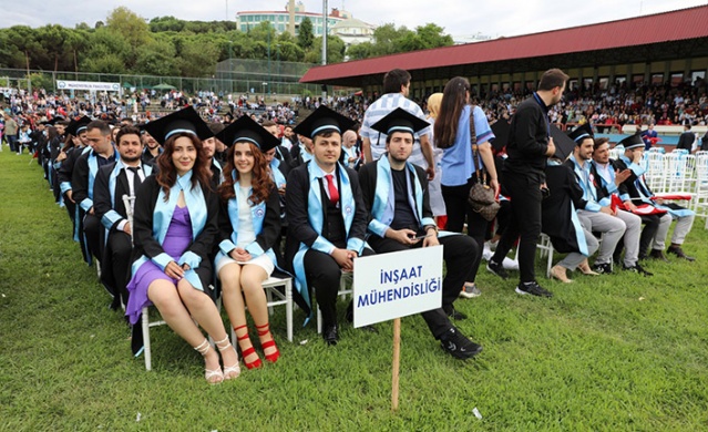 KTÜ Mühendislik Fakültesi'nde Mezuniyet Coşkusu. Foto Haber 20