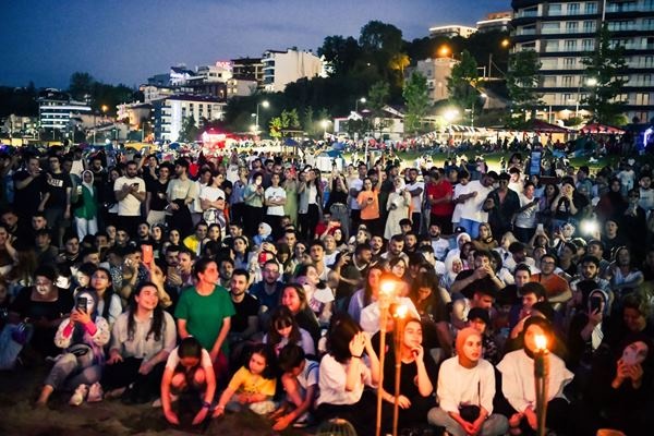 Trabzon eğlenceye doydu. Foto Haber 16