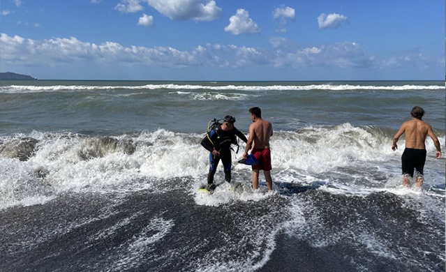 Denize giren gençten haber alınamıyor! Arama çalışması başlatıldı 2