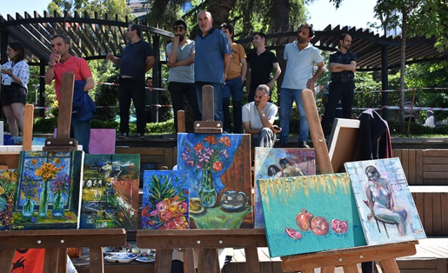 Trabzon tarihi sanatçıların da ilgi odağı oldu 2