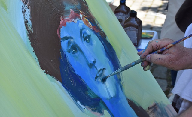 Trabzon tarihi sanatçıların da ilgi odağı oldu 5