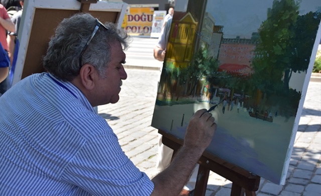 Trabzon tarihi sanatçıların da ilgi odağı oldu 9