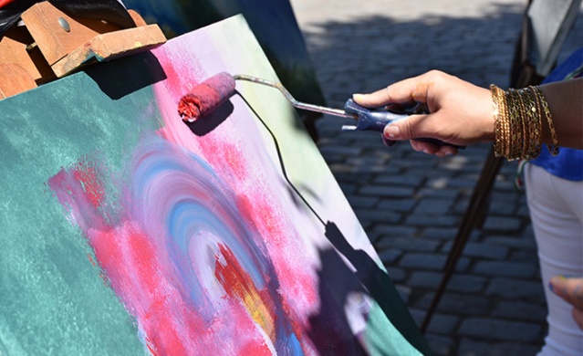 Trabzon tarihi sanatçıların da ilgi odağı oldu 11