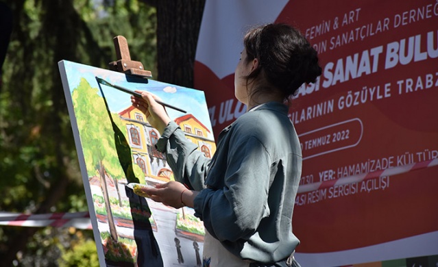 Trabzon tarihi sanatçıların da ilgi odağı oldu 10