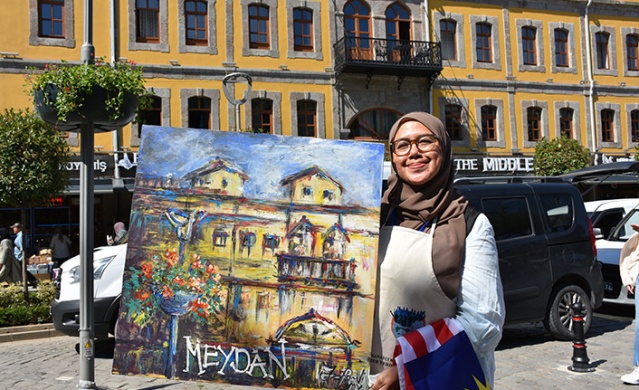 Trabzon tarihi sanatçıların da ilgi odağı oldu 21