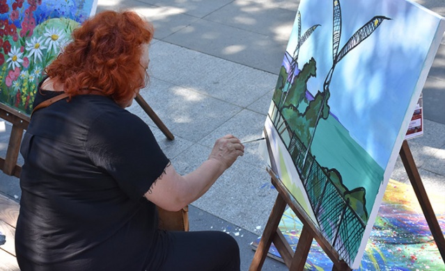 Trabzon tarihi sanatçıların da ilgi odağı oldu 6