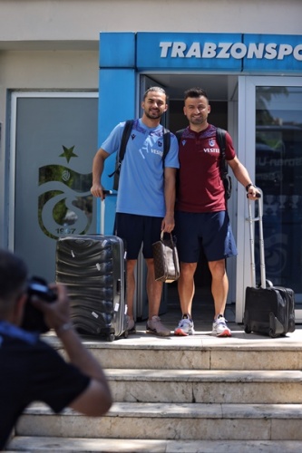 Trabzonspor kamp yolunda. Foto Haber 10