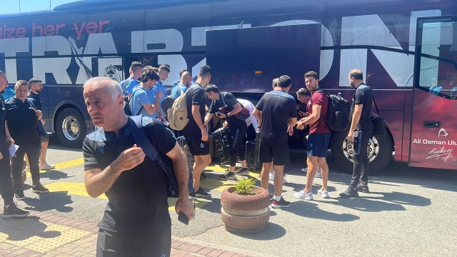 Trabzonspor kamp yolunda. Foto Haber 3