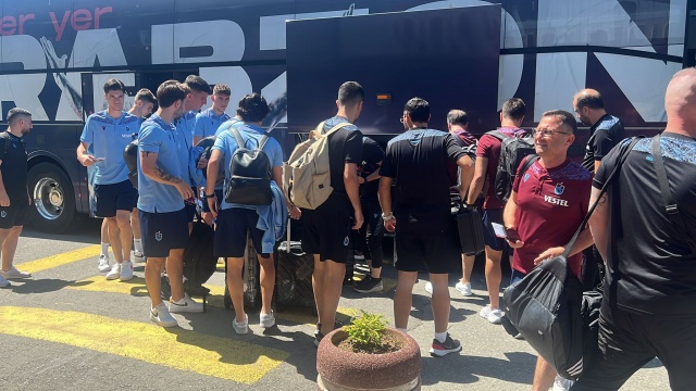 Trabzonspor kamp yolunda. Foto Haber 4