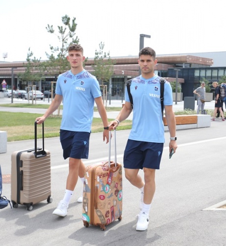 Trabzonspor Slovenya'da. Foto Haber 20