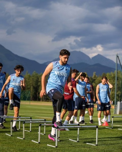 Trabzonspor'dan kampta ilk antrenman. Foto Haber 17