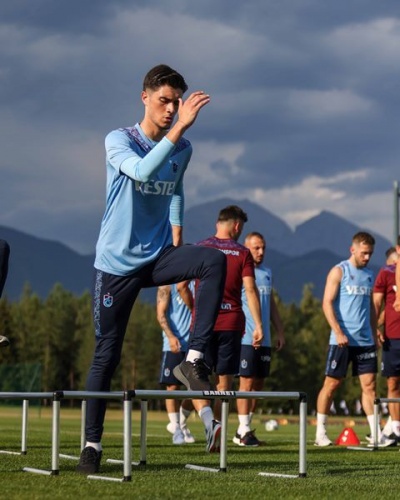 Trabzonspor'dan kampta ilk antrenman. Foto Haber 15