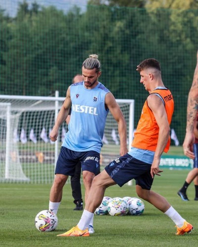 Trabzonspor'dan kampta ilk antrenman. Foto Haber 18