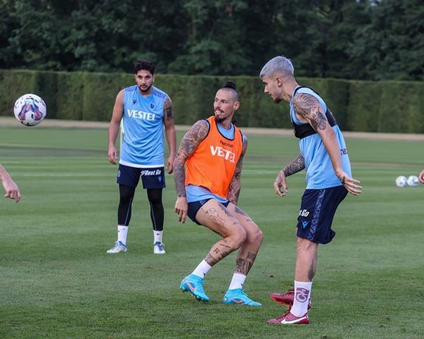 Trabzonspor'dan kampta ilk antrenman. Foto Haber 20