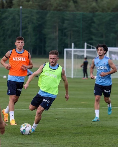 Trabzonspor'dan kampta ilk antrenman. Foto Haber 25