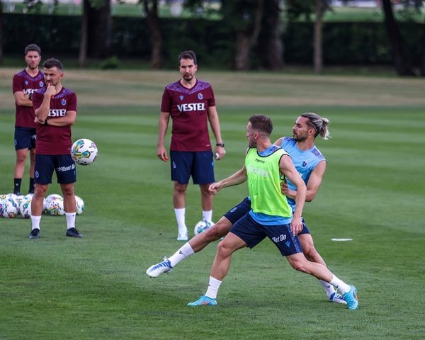 Trabzonspor'dan kampta ilk antrenman. Foto Haber 27