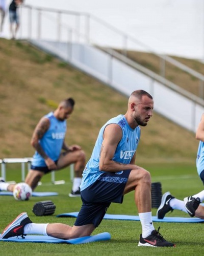 Trabzonspor'dan kampta ilk antrenman. Foto Haber 5