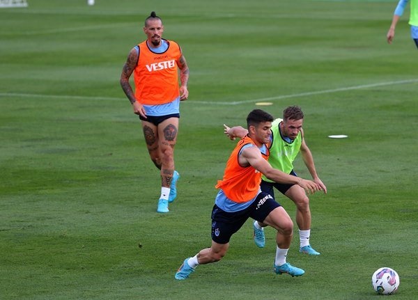 Trabzonspor'dan kampta ilk antrenman. Foto Haber 42