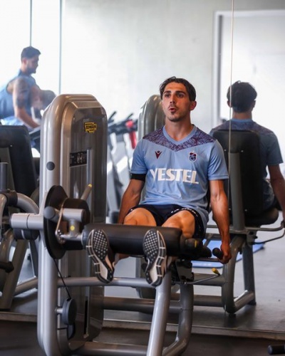 Trabzonspor'dan kampta ilk antrenman. Foto Haber 44