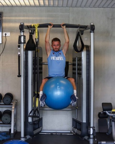 Trabzonspor'dan kampta ilk antrenman. Foto Haber 45