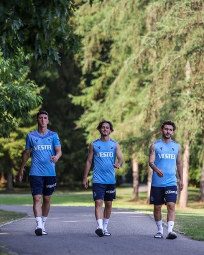 Trabzonspor'dan kampta ilk antrenman. Foto Haber 48