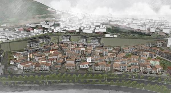 Çömlekçi projesinin detaylı görselleri! İşte ilk etabının tamamlanacağı tarih. Foto Haber 14