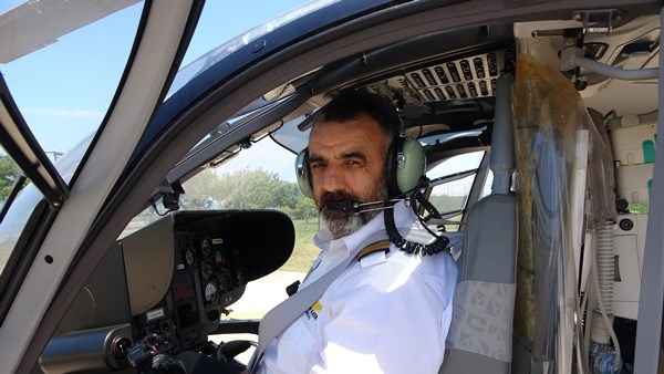 Trabzon'da Helikopter ambulans en yoğun günlerini yaz mevsiminde yaşıyor. Foto Haber 5