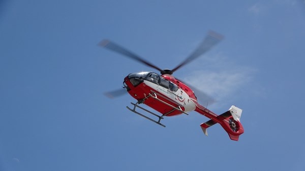Trabzon'da Helikopter ambulans en yoğun günlerini yaz mevsiminde yaşıyor. Foto Haber 3