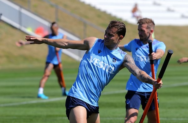 Trabzonspor'da şok! Visca antrenmanı tamamlayamadı. Foto Galeri 9