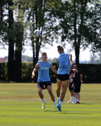 Trabzonspor'da şok! Visca antrenmanı tamamlayamadı. Foto Galeri 19