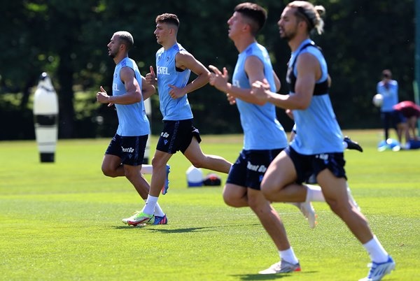 Trabzonspor'da şok! Visca antrenmanı tamamlayamadı. Foto Galeri 12