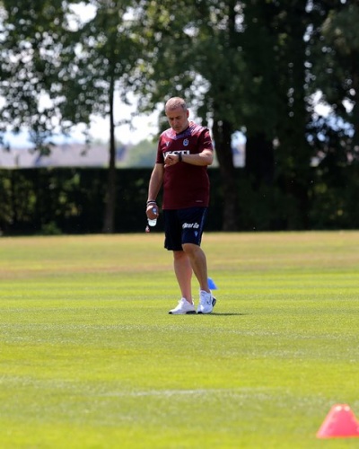 Trabzonspor'da şok! Visca antrenmanı tamamlayamadı. Foto Galeri 20