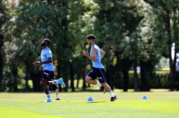 Trabzonspor'da şok! Visca antrenmanı tamamlayamadı. Foto Galeri 3