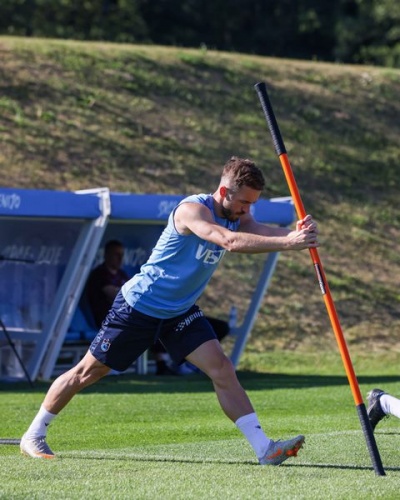 Trabzonspor'da Slovenya kampında sezon hazırlıklar sürüyor. 8 Temmuz 2022-Foto Haber 28