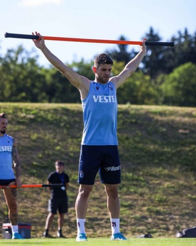 Trabzonspor'da Slovenya kampında sezon hazırlıklar sürüyor. 8 Temmuz 2022-Foto Haber 6