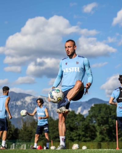 Trabzonspor'da Slovenya kampında sezon hazırlıklar sürüyor. 8 Temmuz 2022-Foto Haber 18