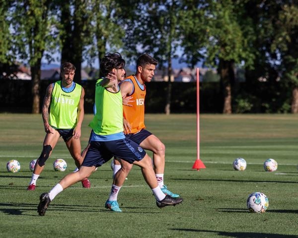 Trabzonspor'da Slovenya kampında sezon hazırlıklar sürüyor. 8 Temmuz 2022-Foto Haber 35