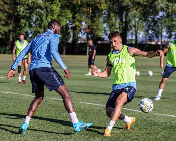 Trabzonspor'da Slovenya kampında sezon hazırlıklar sürüyor. 8 Temmuz 2022-Foto Haber 65