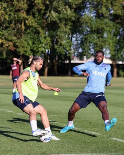 Trabzonspor'da Slovenya kampında sezon hazırlıklar sürüyor. 8 Temmuz 2022-Foto Haber 45